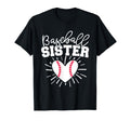 Baseball Sister Funny Baseball Sisters T-Shirt - Unique Graphic Men Women - T-Shirt, Sweatshirt, Hoodie