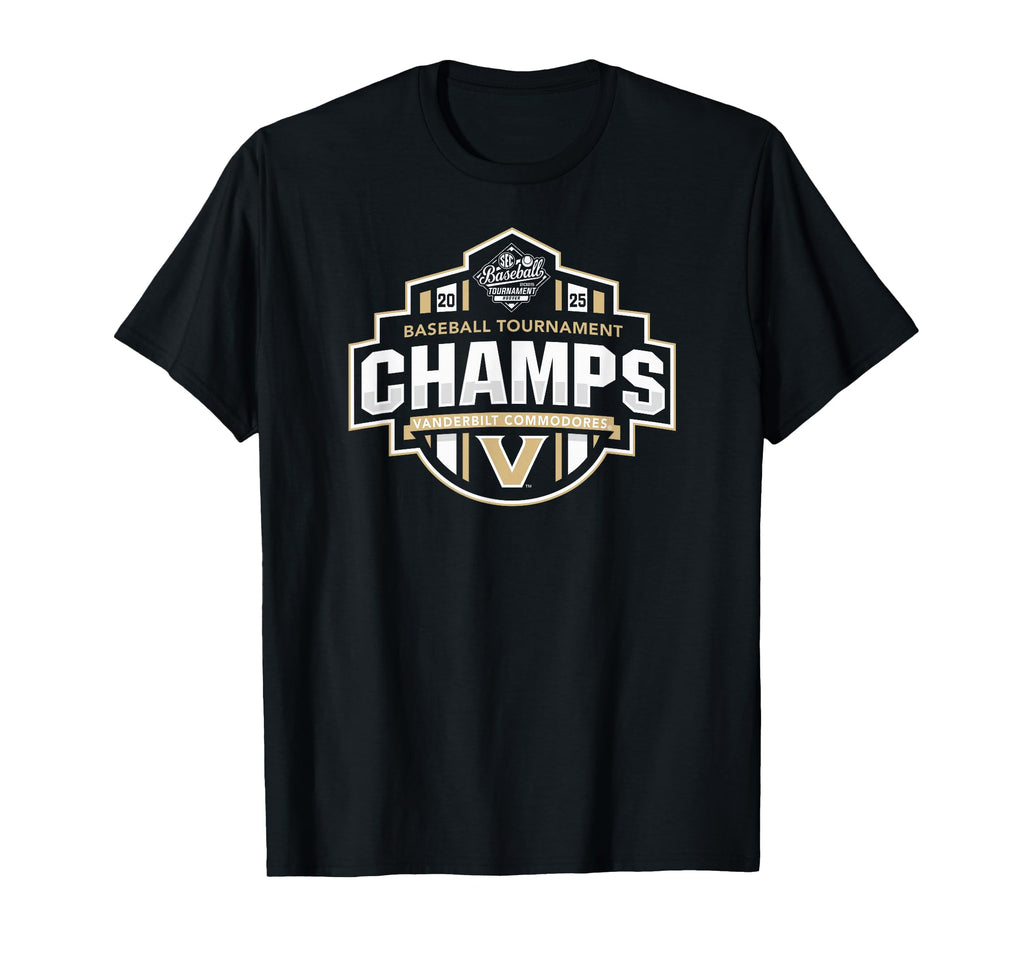 Vanderbilt Commodores Baseball Sec T-Shirt - Fun Novelty Design for Adults - T-Shirt, Sweatshirt, Hoodie