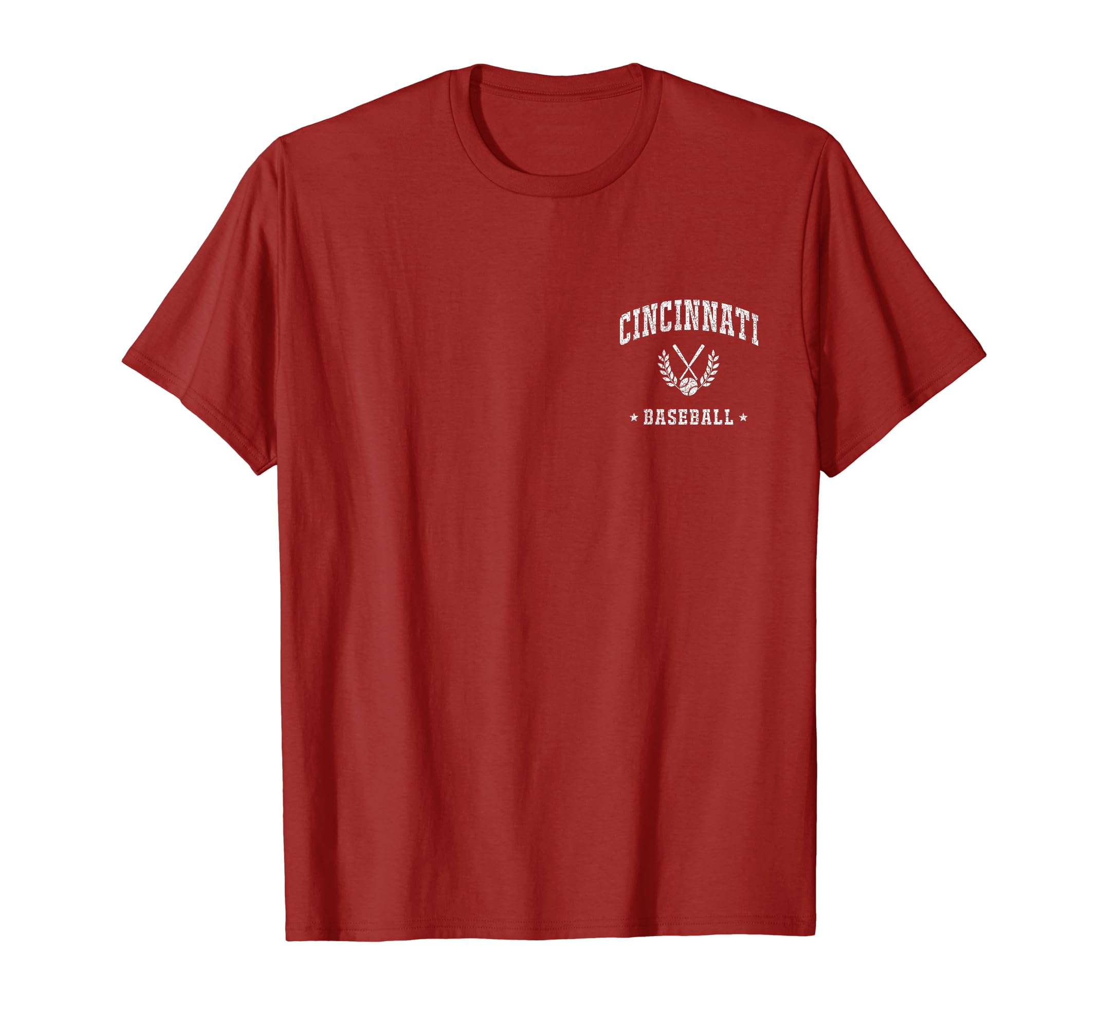 Cincinnati Baseball Gameday T-Shirt - Fun Novelty Design for Adults - T-Shirt, Sweatshirt, Hoodie