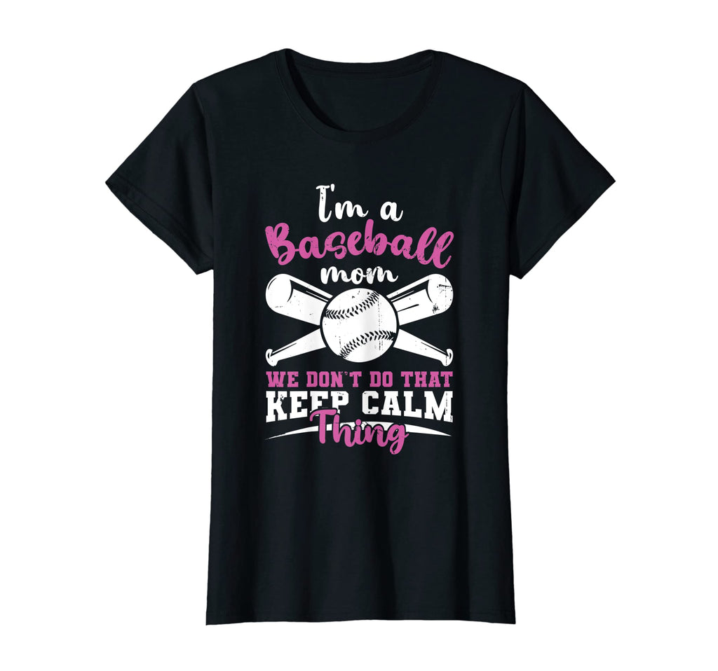 Womens Funny Baseball Mom Mothers Day T-Shirt - Trendy Graphic for Adults - T-Shirt, Sweatshirt, Hoodie
