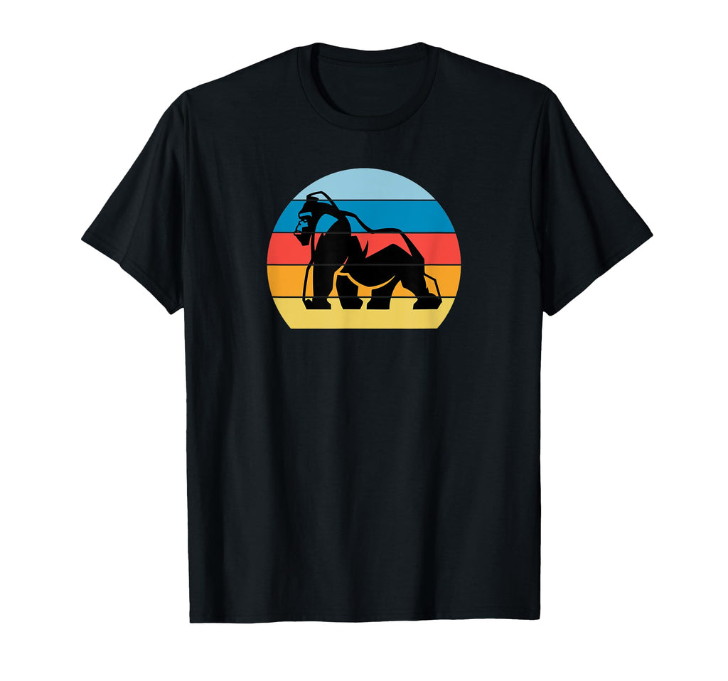 Gorilla Lover Sunset Love Silverback T-Shirt - Graphic Print for Adults - T-Shirt, Sweatshirt, Hoodie