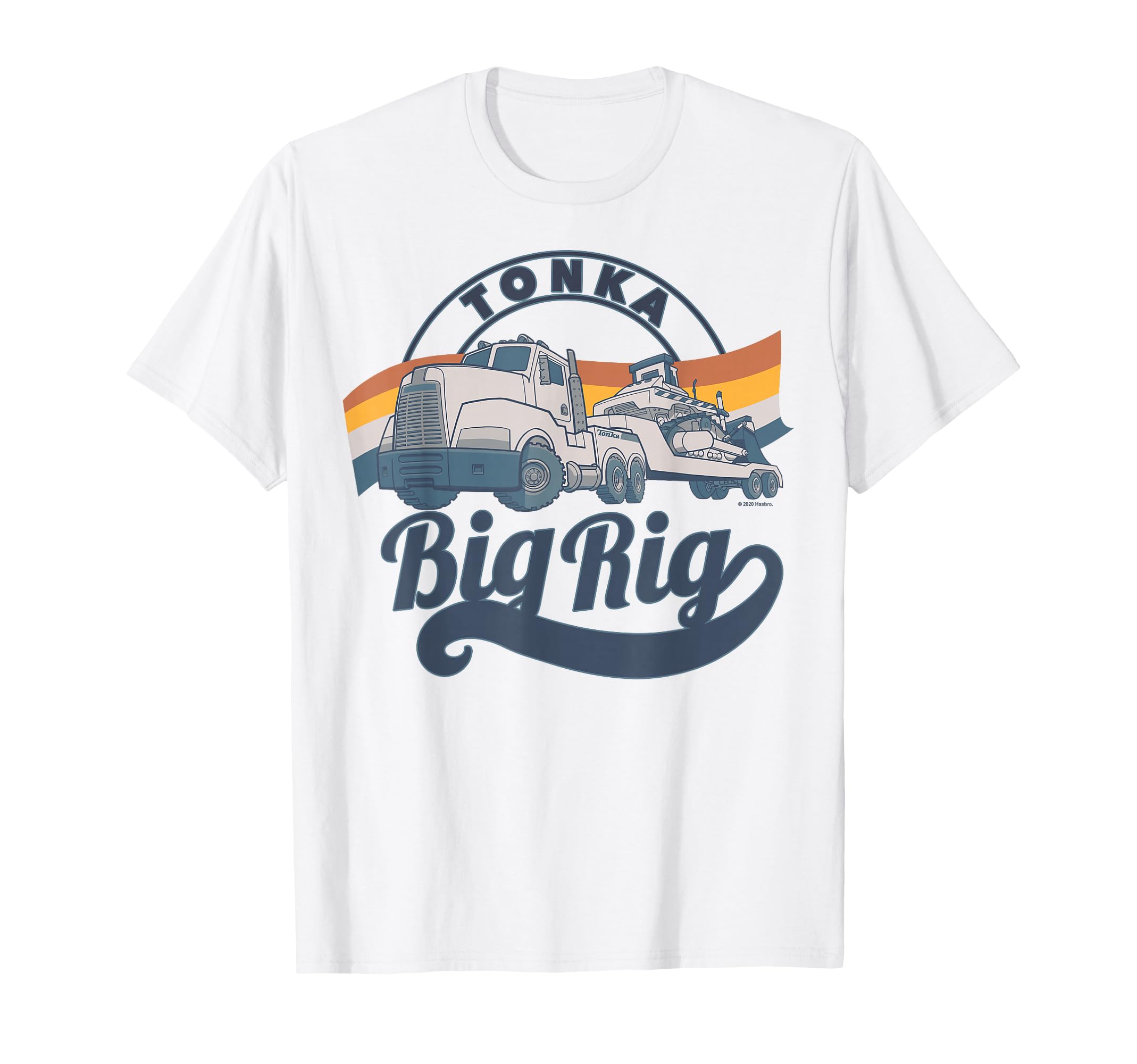 Tonka Big Rig Rainbow Stripe Logo T-Shirt - Custom Art Print Unisex - T-Shirt, Sweatshirt, Hoodie