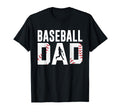 Baseball Dad Happy Fathers Day T-Shirt - Casual Everyday Wear Men Women - T-Shirt, Sweatshirt, Hoodie