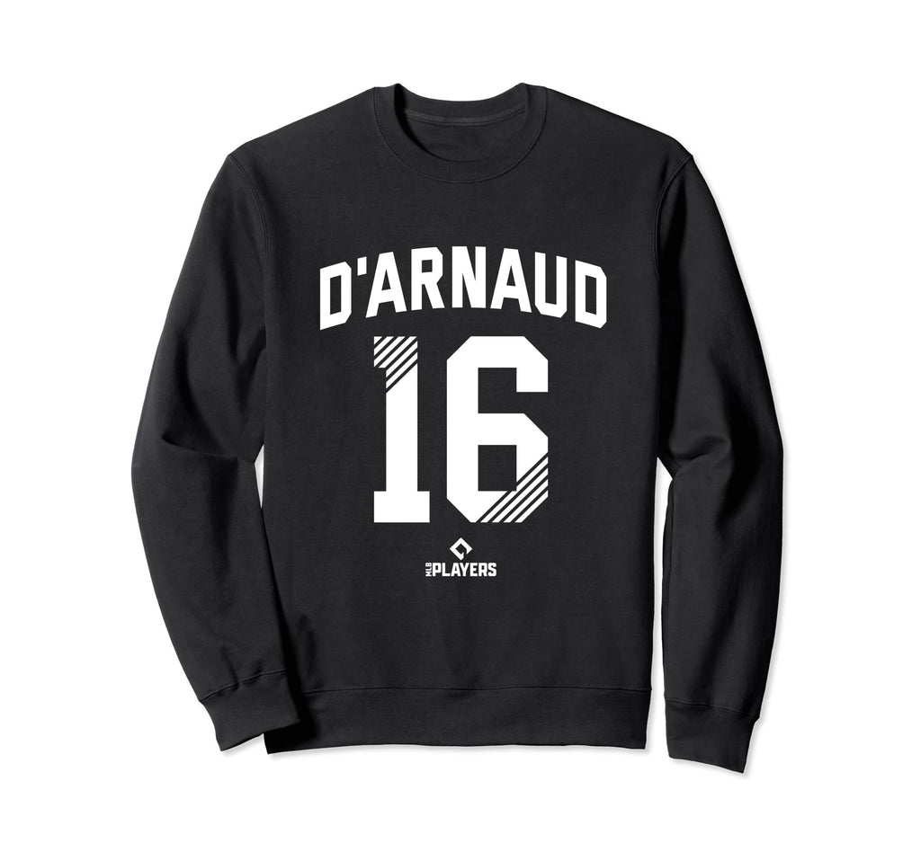 Travis D Arnaud 16 Atlanta Sweatshirt - Fun Novelty Design for Adults - T-Shirt, Sweatshirt, Hoodie