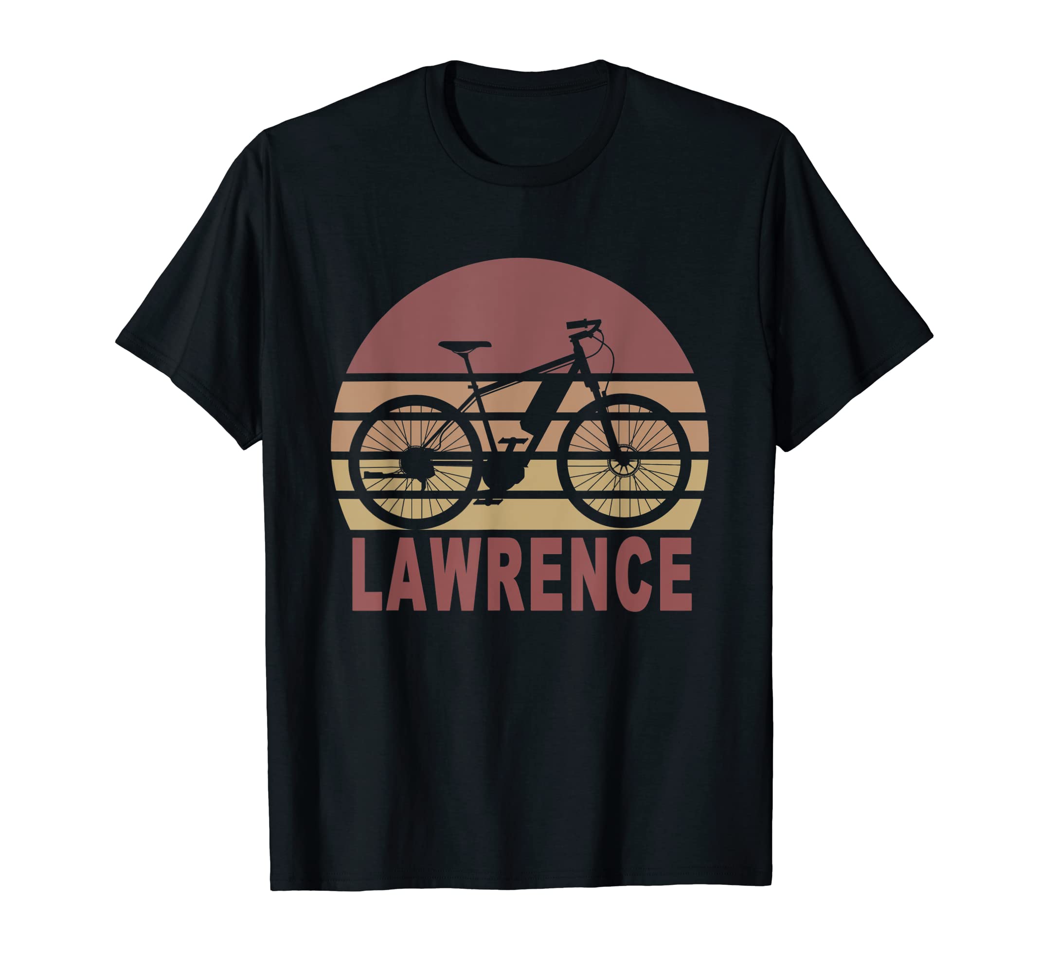 Sunset Bike Lawrence Kansas T-Shirt - Graphic Print Men Women - T-Shirt, Sweatshirt, Hoodie