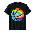 Basketball Tie Dye Rainbow Trippy Hippie T-Shirt - Aesthetic Graphic Unisex - T-Shirt, Sweatshirt, Hoodie
