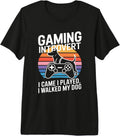 Gaming Introvert Dog Lover Player - Adult & Kids T-Shirts, Sweatshirts & Hoodies apparel design preview 1