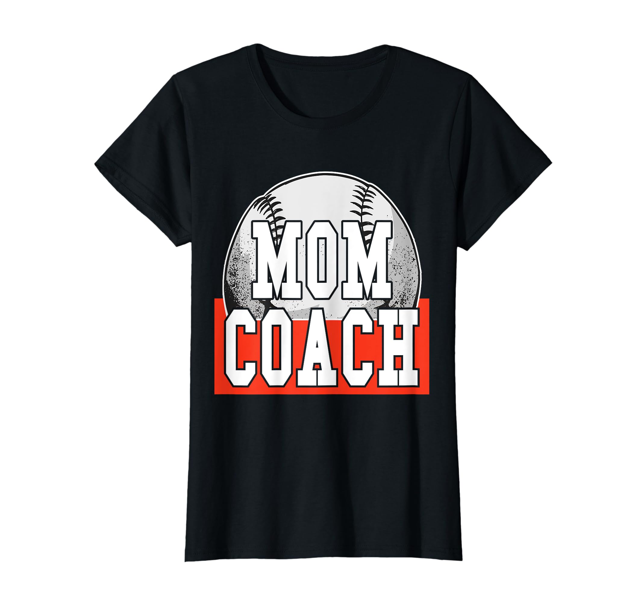 Womens Mom Coach Baseball T-Shirt - Trendy Graphic for Adults - T-Shirt, Sweatshirt, Hoodie