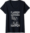 Flapper Dresses 1920s and Merch - Adult & Kids T-Shirts, Sweatshirts & Hoodies apparel design preview 1