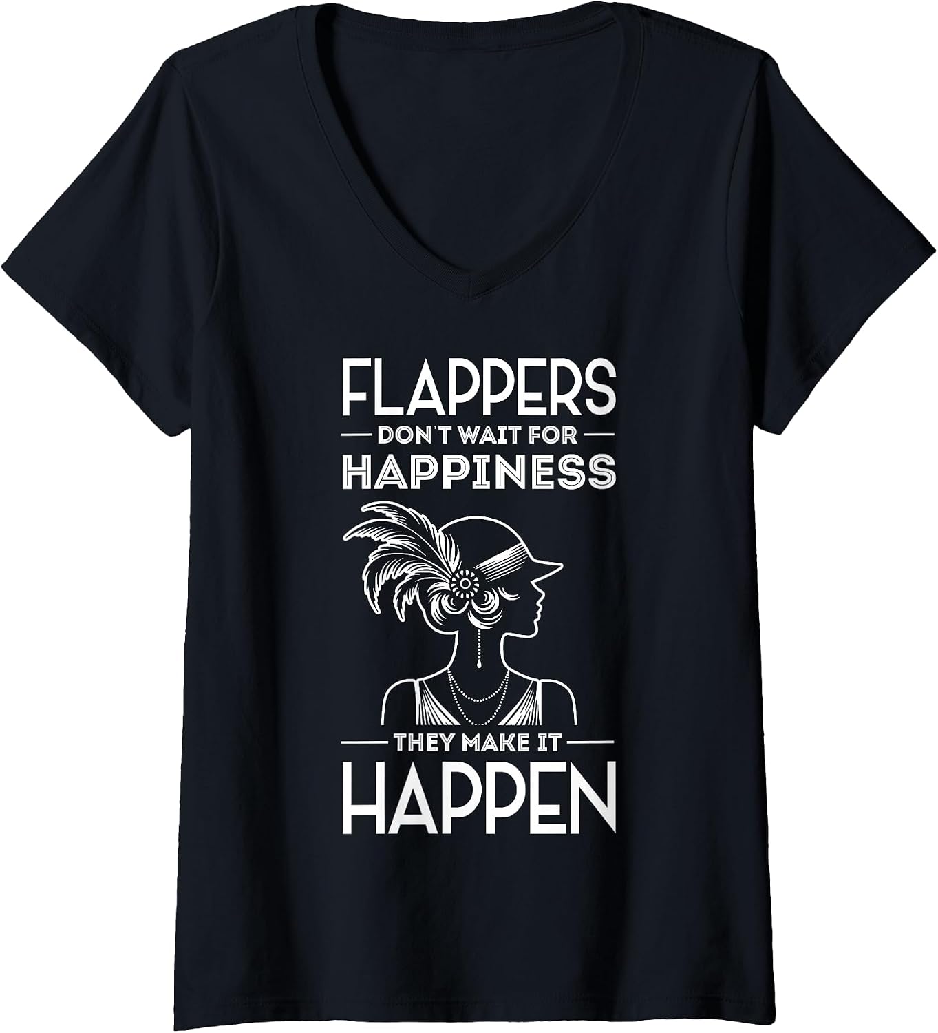 Flapper Dresses 1920s and Merch - Adult & Kids T-Shirts, Sweatshirts & Hoodies apparel design preview 1