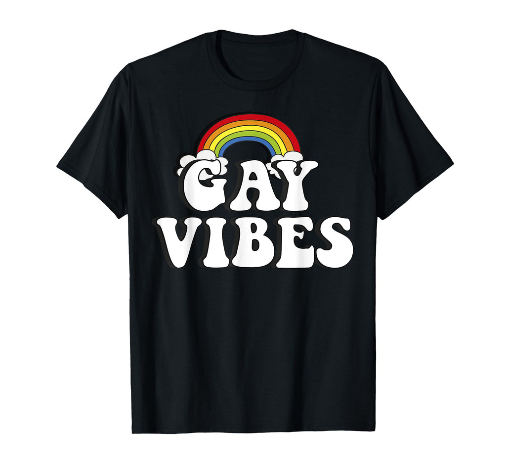 Lgbt Rainbow Gay Vibe T-Shirt - Graphic Print for Adults - T-Shirt, Sweatshirt, Hoodie