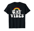 Lgbt Rainbow Gay Vibe T-Shirt - Graphic Print for Adults - T-Shirt, Sweatshirt, Hoodie