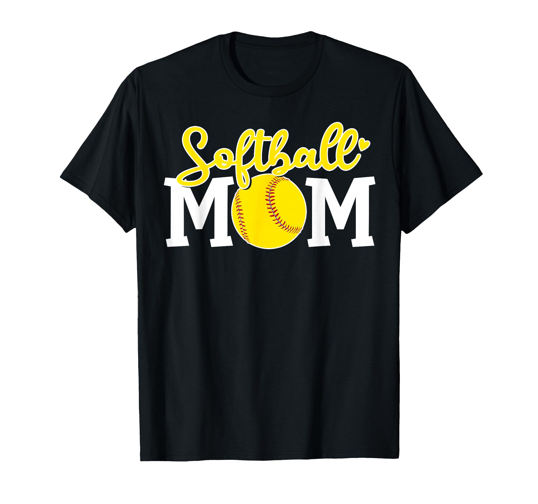 Softball Mom Mother Love Softball T-Shirt - Unique Graphic Unisex - T-Shirt, Sweatshirt, Hoodie