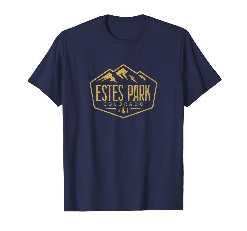 Colorado Flag Estes Rocky Mountain T-Shirt - Novelty Apparel Unisex - T-Shirt, Sweatshirt, Hoodie