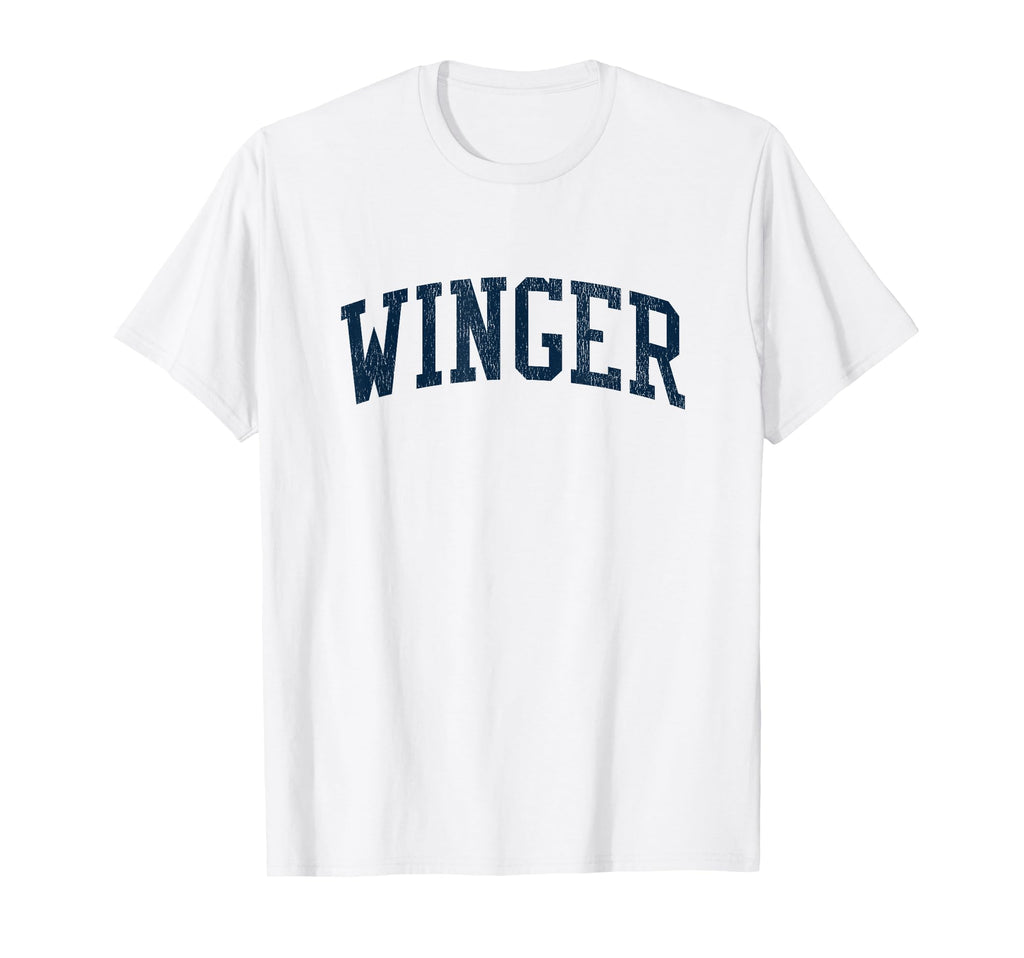 Winger Mn Athletic Sports Jsn2 Navy T-Shirt - Custom Art Print for Adults - T-Shirt, Sweatshirt, Hoodie