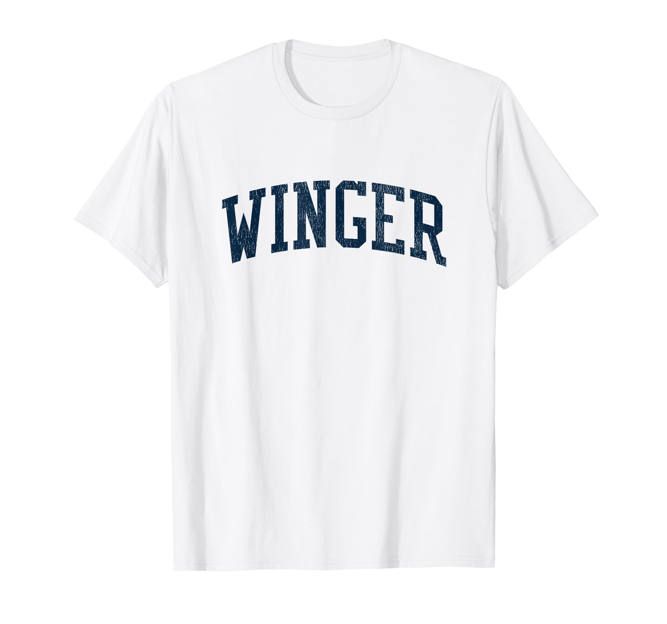 Winger Mn Athletic Sports Jsn2 Navy T-Shirt - Custom Art Print for Adults - T-Shirt, Sweatshirt, Hoodie