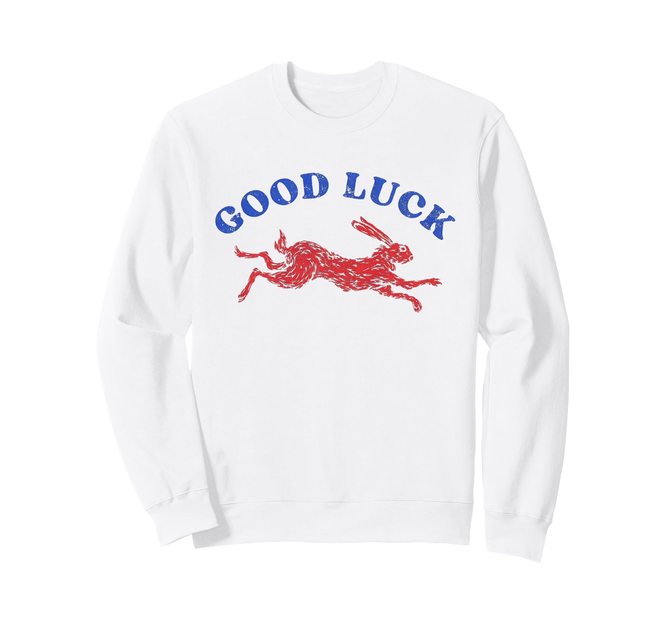 Western 90S Lucky Rabbit Womens Sweatshirt - Casual Everyday Wear Unisex - T-Shirt, Sweatshirt, Hoodie