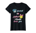 Baseball Or Softball Auntie Loves T-Shirt - Aesthetic Graphic Men Women - T-Shirt, Sweatshirt, Hoodie