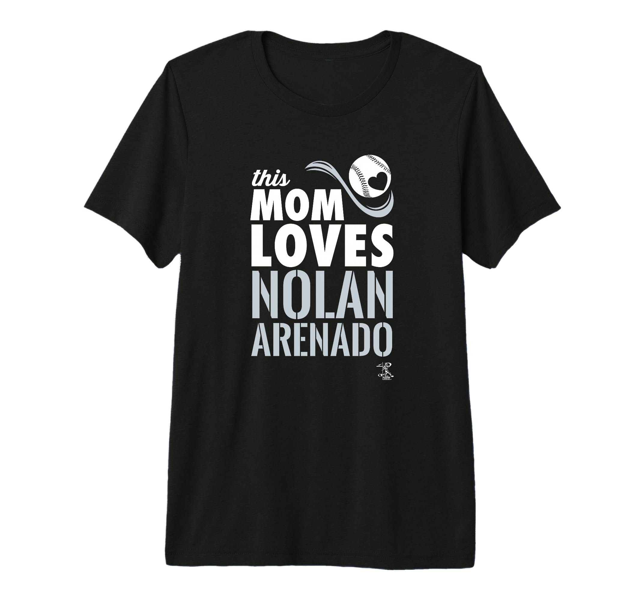 Nolan Arenado This Mom Loves Tri Blend T-Shirt - Unique Graphic for Adults - T-Shirt, Sweatshirt, Hoodie