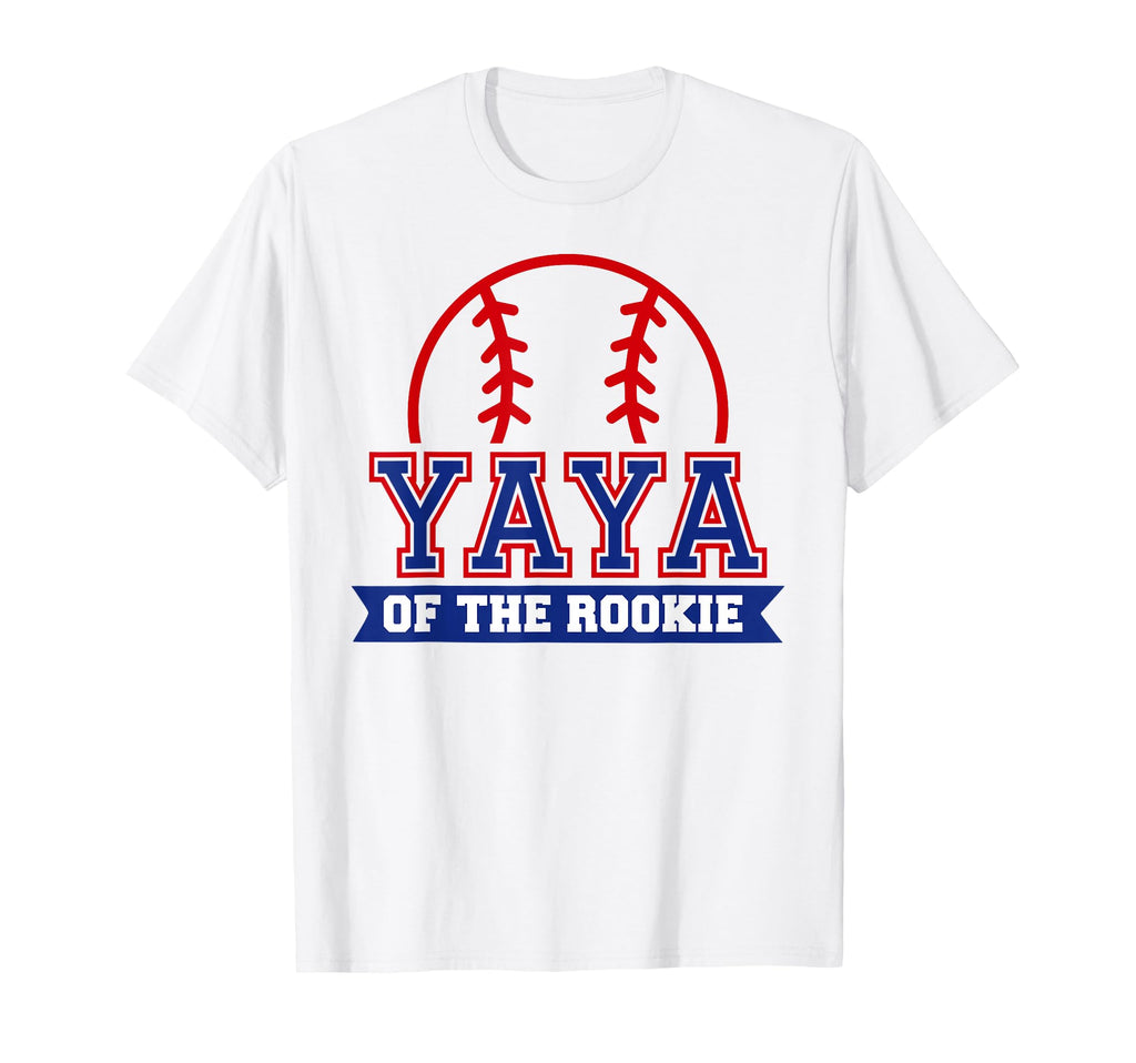 Yaya Rookie 1St Birthday Baseball T-Shirt - Casual Everyday Wear Unisex - T-Shirt, Sweatshirt, Hoodie