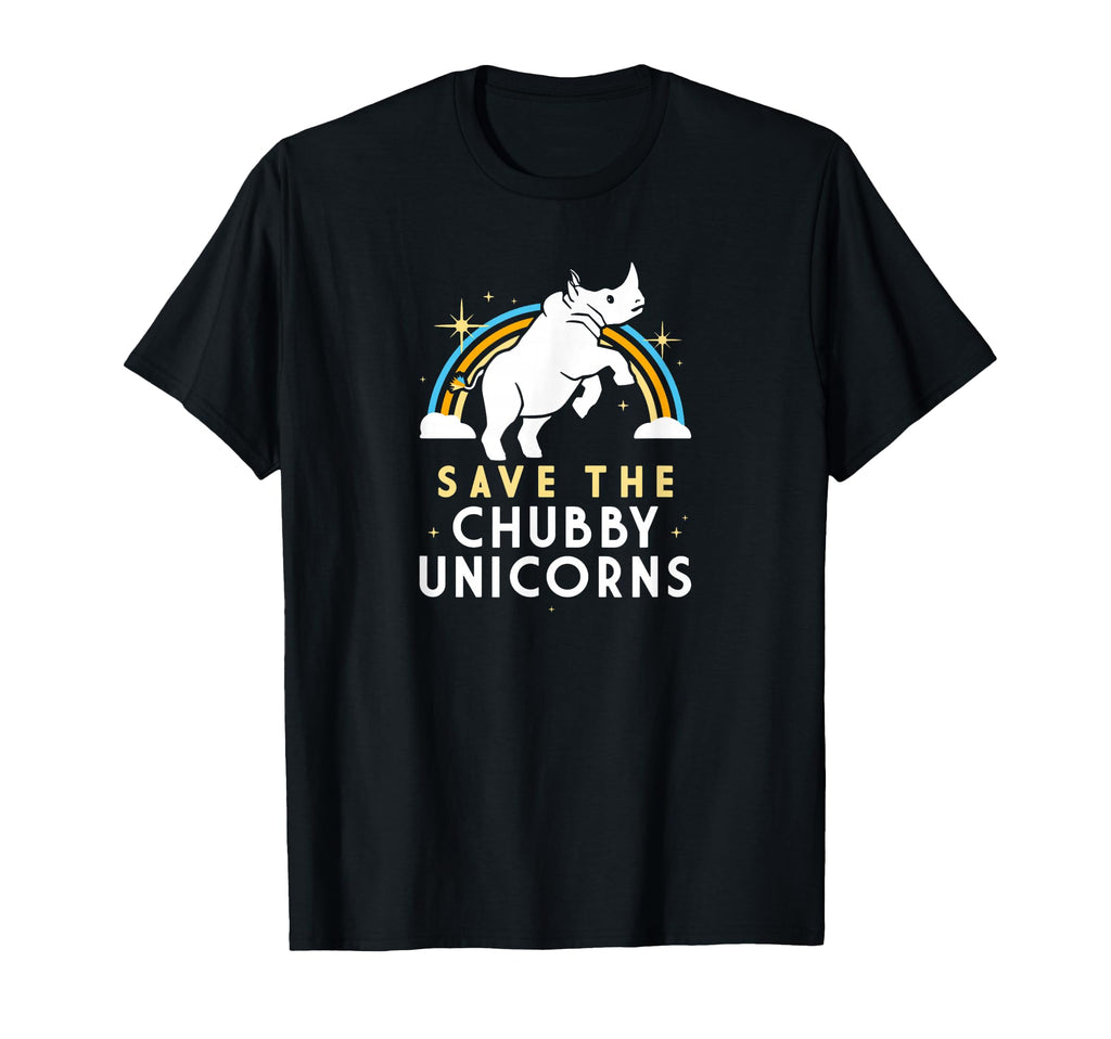 Save Chubby Unicorns Rainbow Gifts T-Shirt - Unique Graphic for Adults - T-Shirt, Sweatshirt, Hoodie