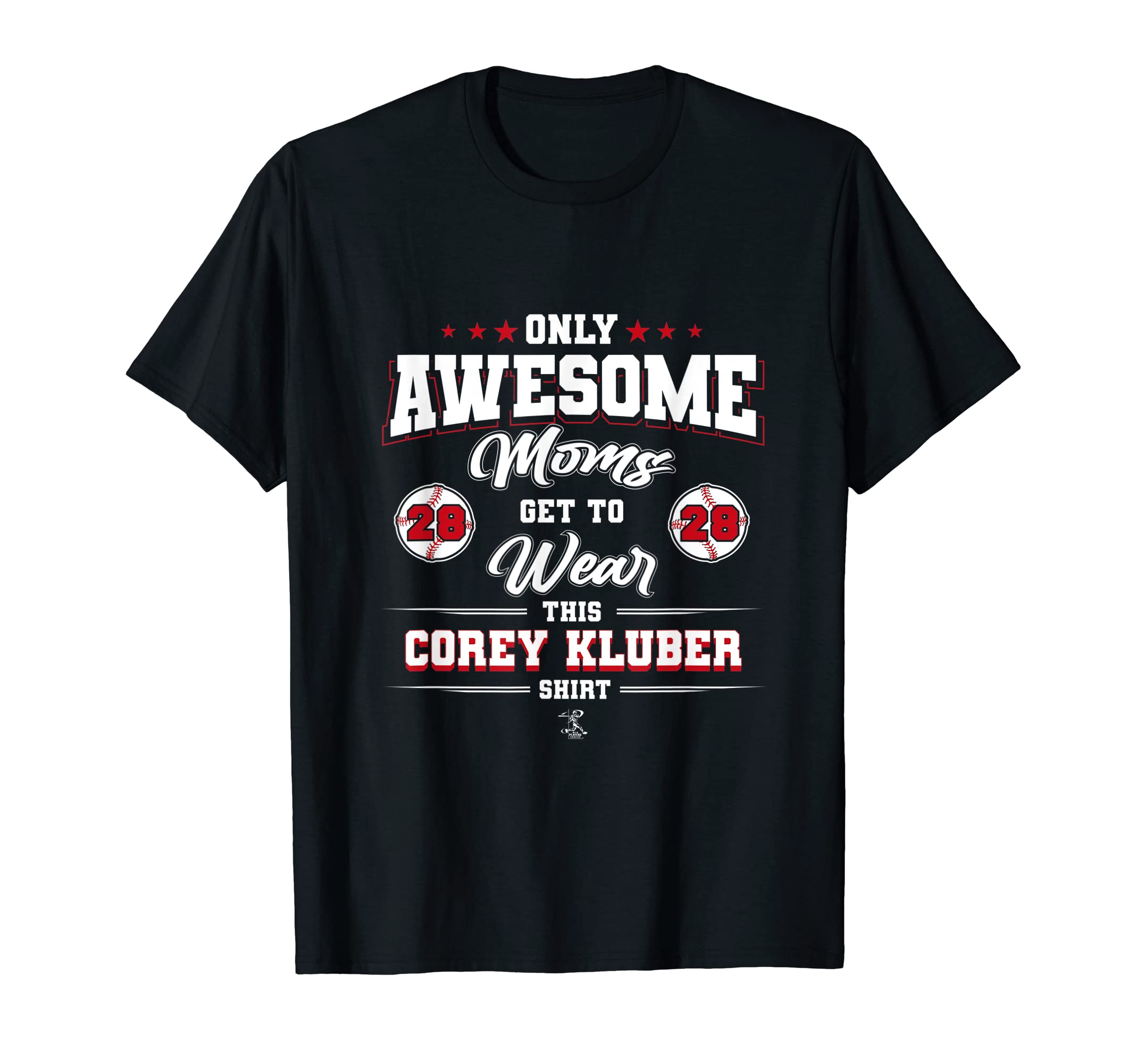 Corey Kluber Awesome Moms T-Shirt - Minimalist Print for Adults - T-Shirt, Sweatshirt, Hoodie