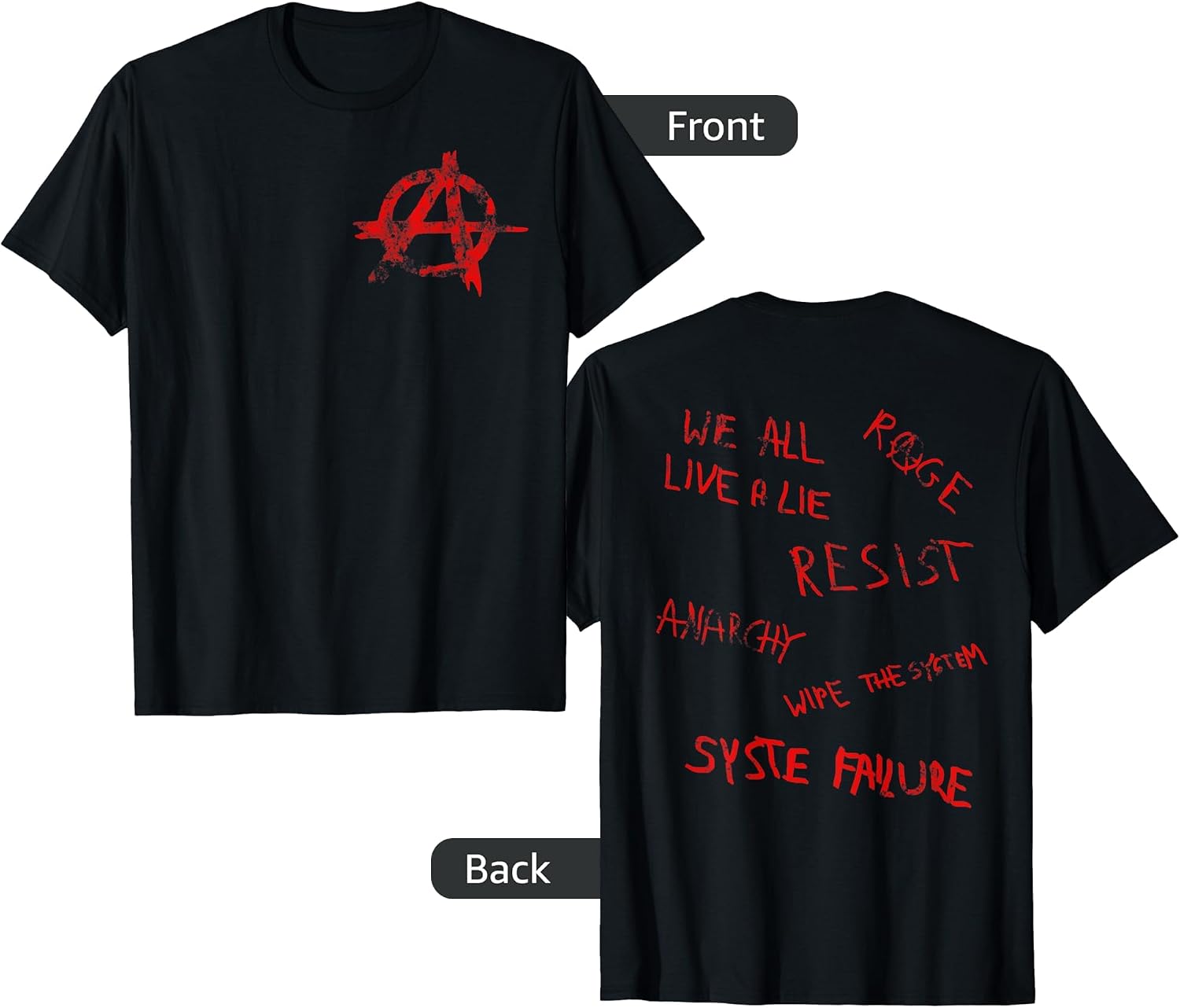 The Anarchist Merch Punk Clothing - Adult & Kids T-Shirts, Sweatshirts & Hoodies apparel design preview 1