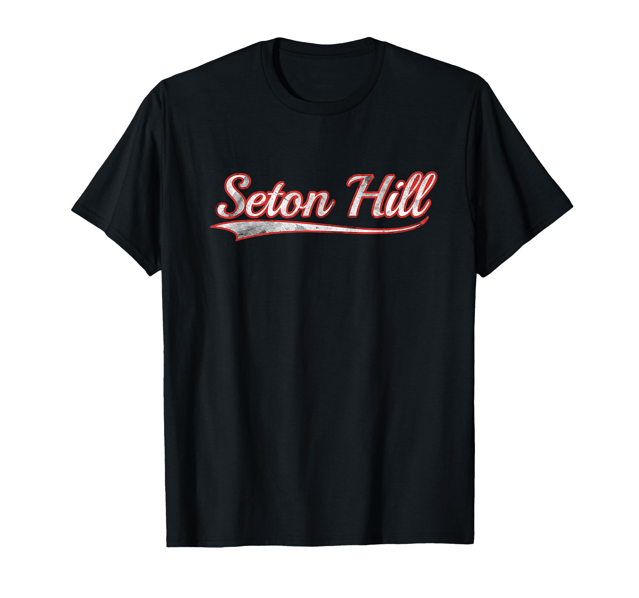 Seton Hill Varsity Distressed T-Shirt - Custom Art Print for Adults - T-Shirt, Sweatshirt, Hoodie