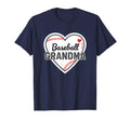 Grandparent Baseball Grandma Heart T-Shirt - Minimalist Print Men Women - T-Shirt, Sweatshirt, Hoodie