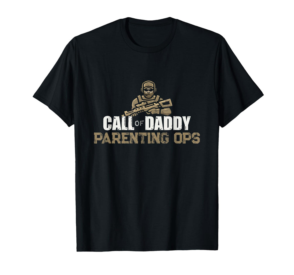 Call Daddy Parenting Ops Gamer Dads T-Shirt - Streetwear Style for Adults - T-Shirt, Sweatshirt, Hoodie