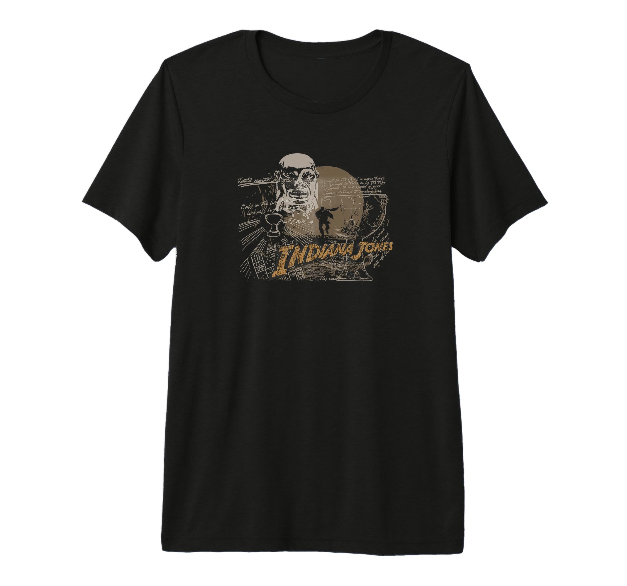 Indiana Jones Raiders Lost Ark T-Shirt - Fun Novelty Design for Adults - T-Shirt, Sweatshirt, Hoodie