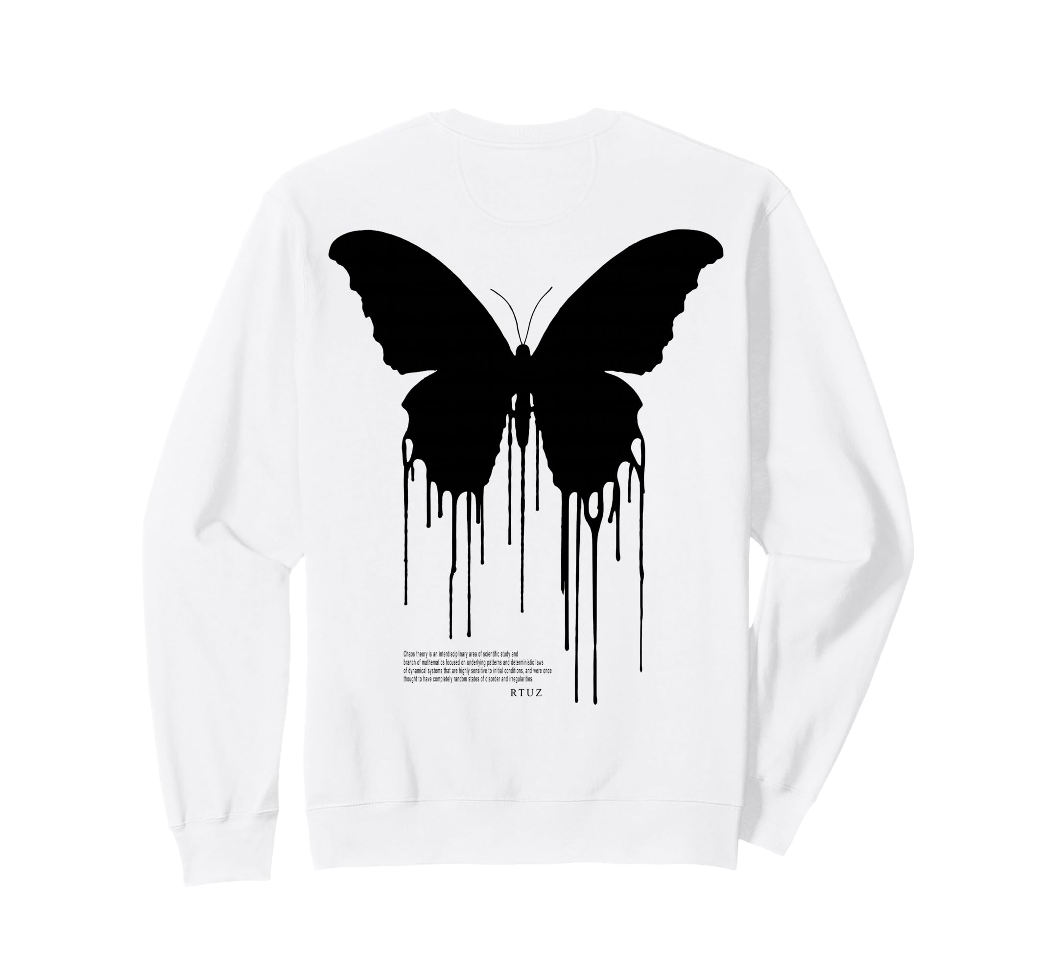 Y2K Back Streetwear Butterfly Sweatshirt - Unique Graphic Men Women - T-Shirt, Sweatshirt, Hoodie