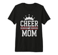 Cheer Mom Mother Bow Cheerleader Game Day T-Shirt - Trendy Graphic Unisex - T-Shirt, Sweatshirt, Hoodie