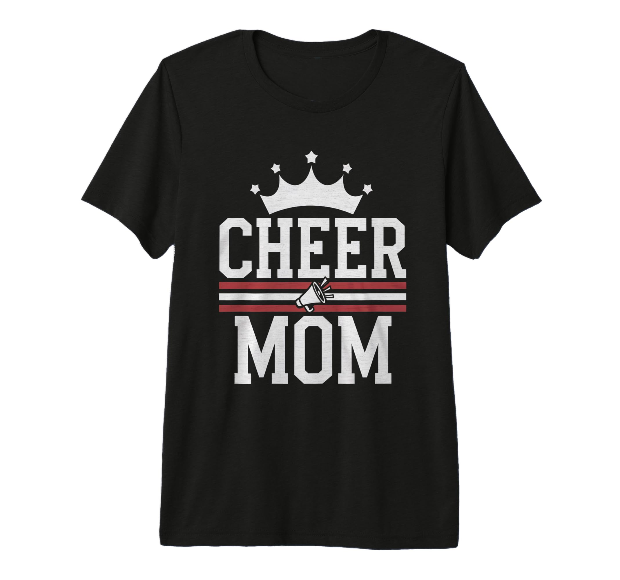 Cheer Mom Mother Bow Cheerleader Game Day T-Shirt - Trendy Graphic Unisex - T-Shirt, Sweatshirt, Hoodie