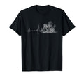 Distressed Heartbeat Paintball Sports T-Shirt - Graphic Print for Adults - T-Shirt, Sweatshirt, Hoodie