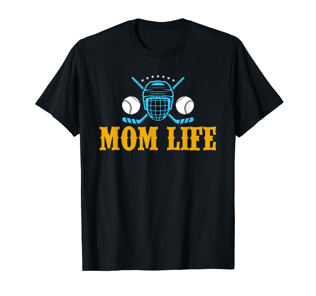 Mommy Family Fan Proud Ice Hockey And T-Shirt - Graphic Print for Adults - T-Shirt, Sweatshirt, Hoodie