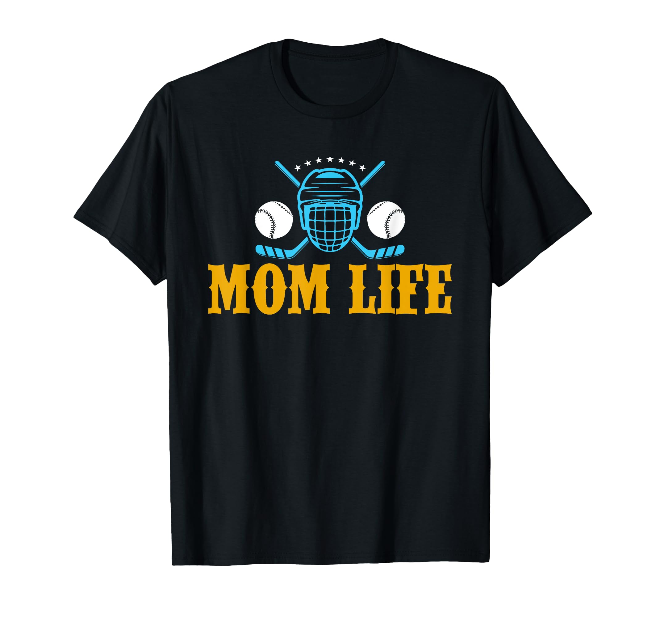 Mommy Family Fan Proud Ice Hockey And T-Shirt - Graphic Print for Adults - T-Shirt, Sweatshirt, Hoodie