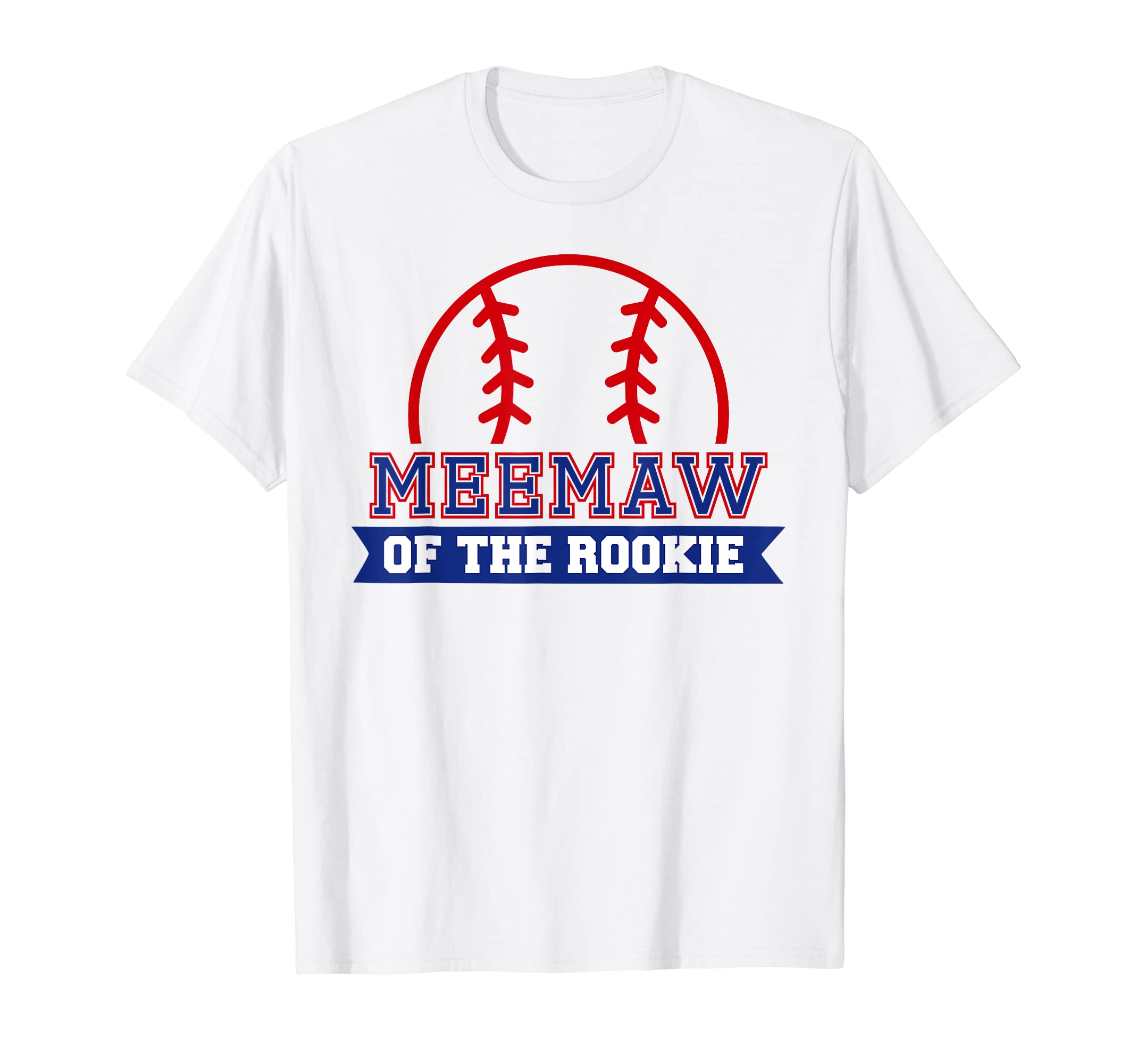 Meemaw Rookie 1St Birthday T-Shirt - Casual Everyday Wear for Adults - T-Shirt, Sweatshirt, Hoodie