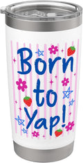 Funny Born To Yap Adult Humor Graphic - Adult & Kids T-Shirts, Sweatshirts & Hoodies apparel design preview 1