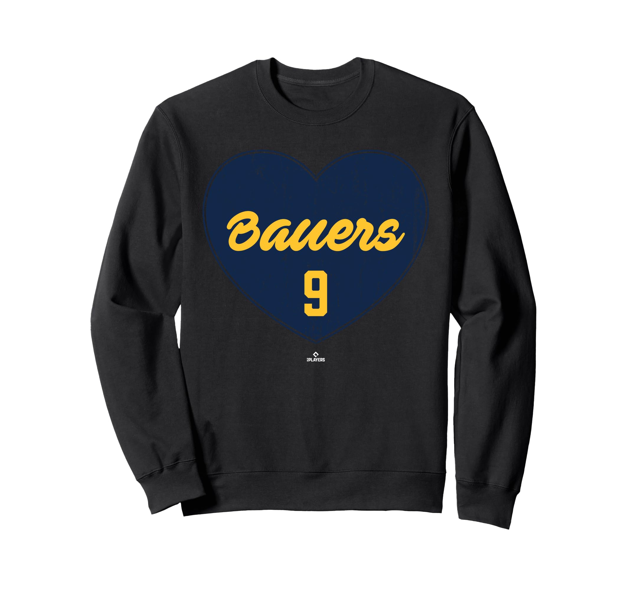 Distressed Heart Jake Bauers Milwaukee Sweatshirt - Graphic Print Unisex - T-Shirt, Sweatshirt, Hoodie