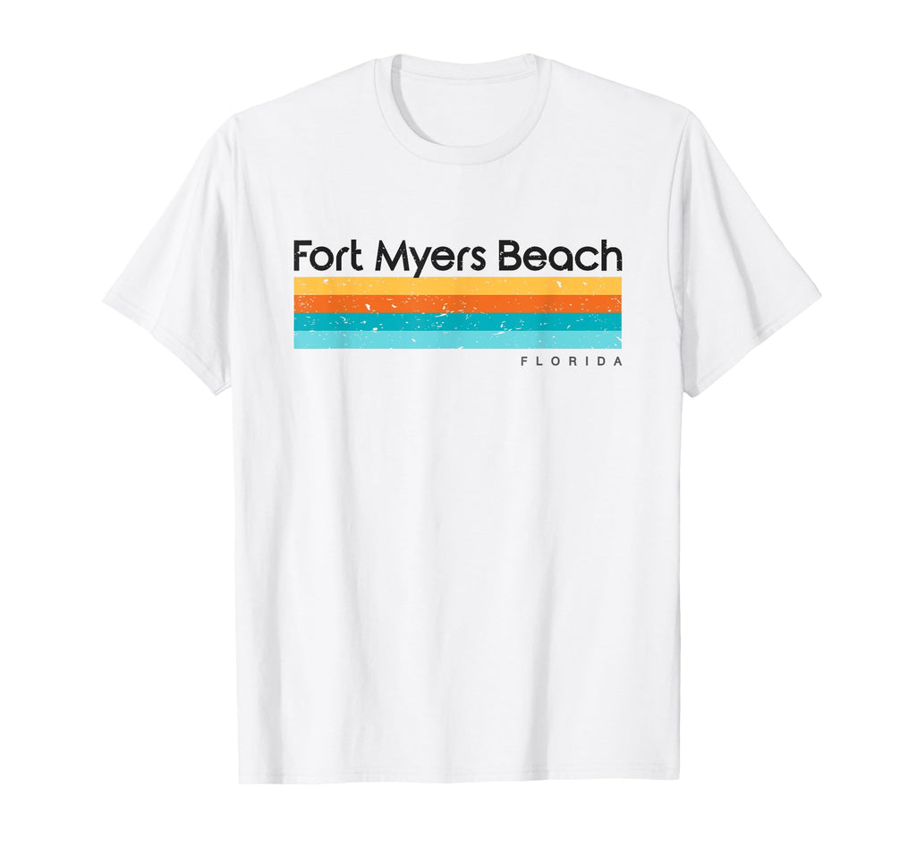 Fort Myers Beach Fl Florida Usa T-Shirt - Fun Novelty Design Unisex - T-Shirt, Sweatshirt, Hoodie
