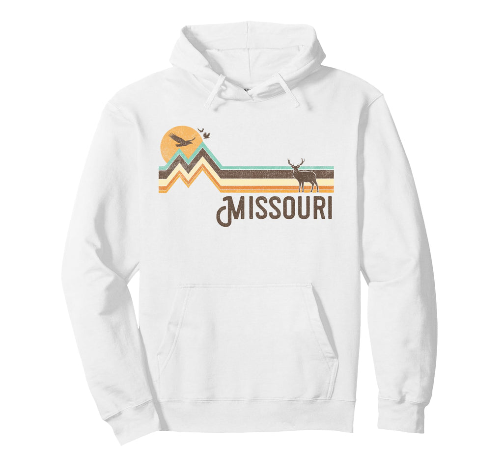 Missouri 70S 80S Nature Hoodie - Fun Novelty Design Unisex - T-Shirt, Sweatshirt, Hoodie