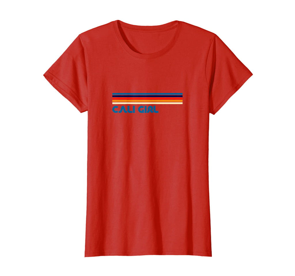 Cali California Summer 70S Stripe T-Shirt - Unique Graphic for Adults - T-Shirt, Sweatshirt, Hoodie