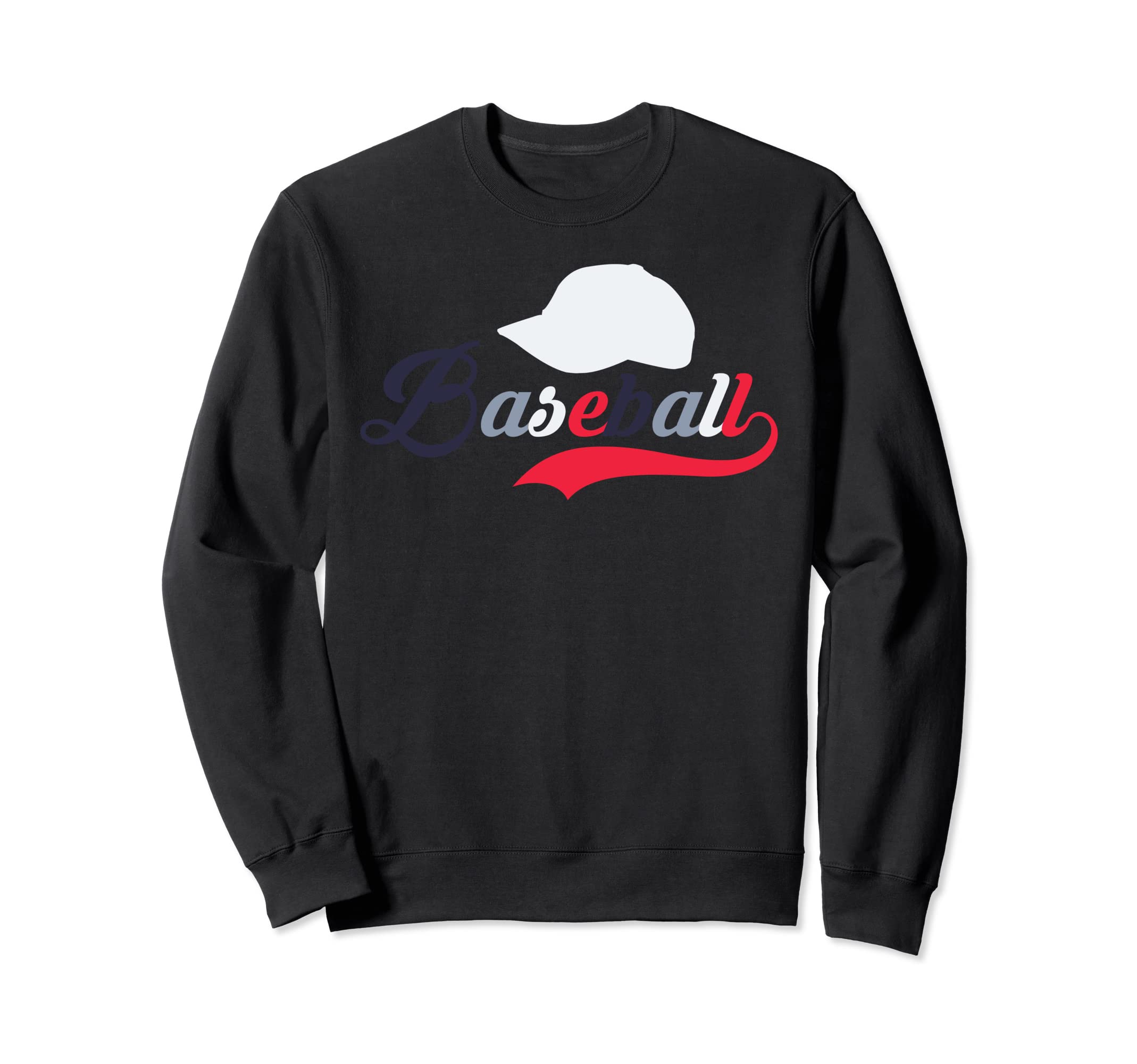 Funny Peace Love Baseball Baseball Sweatshirt - Trendy Graphic for Adults - T-Shirt, Sweatshirt, Hoodie