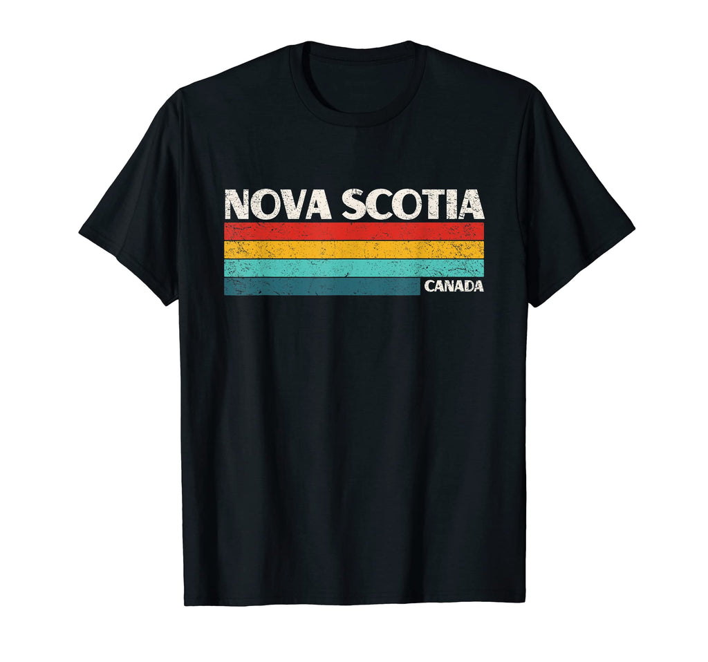 Nova Scotia Canada Love 70S T-Shirt - Graphic Print Men Women - T-Shirt, Sweatshirt, Hoodie