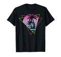 Tropical Sunset Palm Trees 80S Art 90S T-Shirt - Custom Art Print Unisex - T-Shirt, Sweatshirt, Hoodie