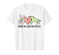 Peace Love Horses Animal Lover Sweatshirt - Streetwear Style for Adults - T-Shirt, Sweatshirt, Hoodie