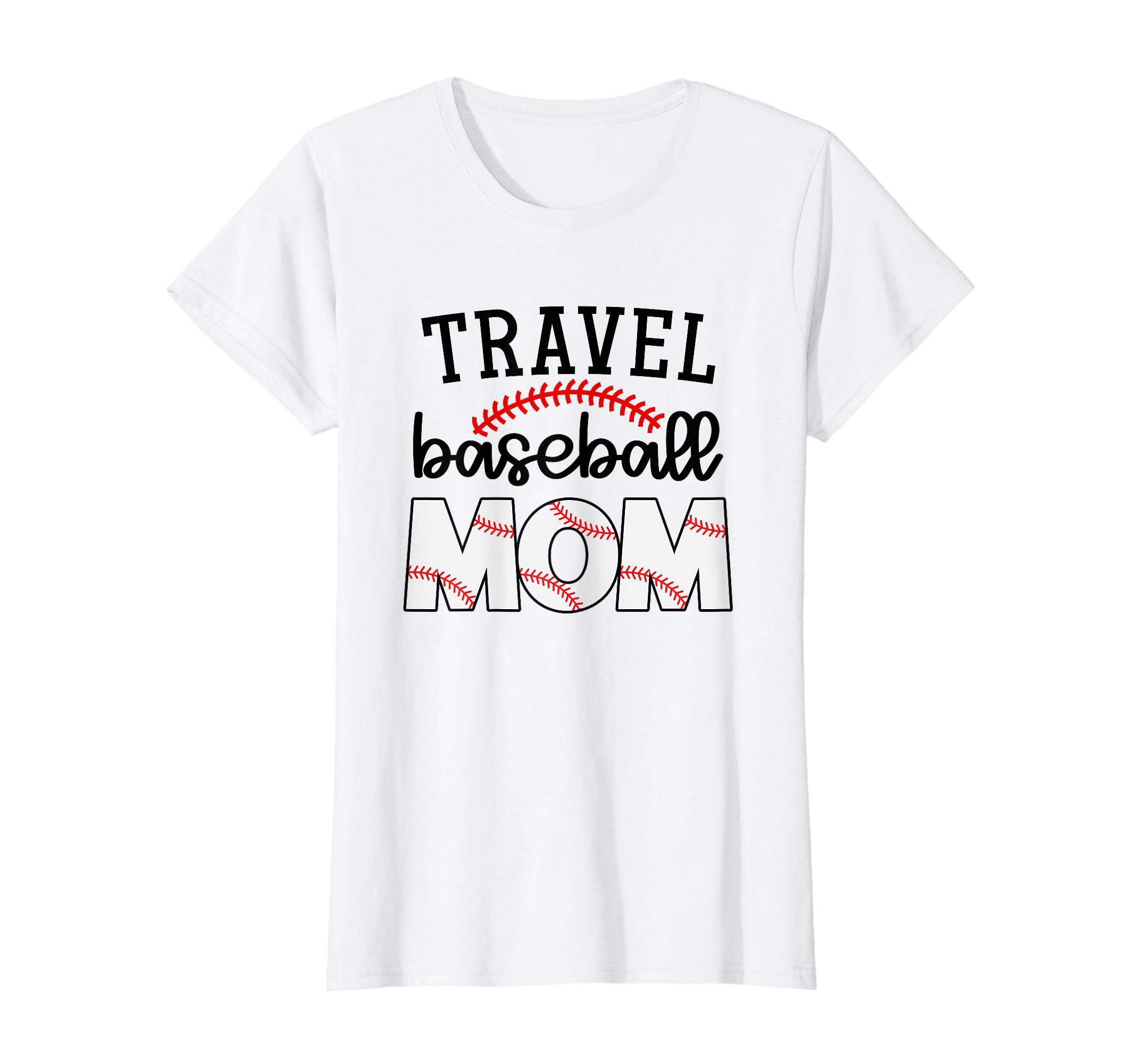Travel Baseball Mom Sports Mom Baseball T-Shirt - Unique Graphic Men Women - T-Shirt, Sweatshirt, Hoodie