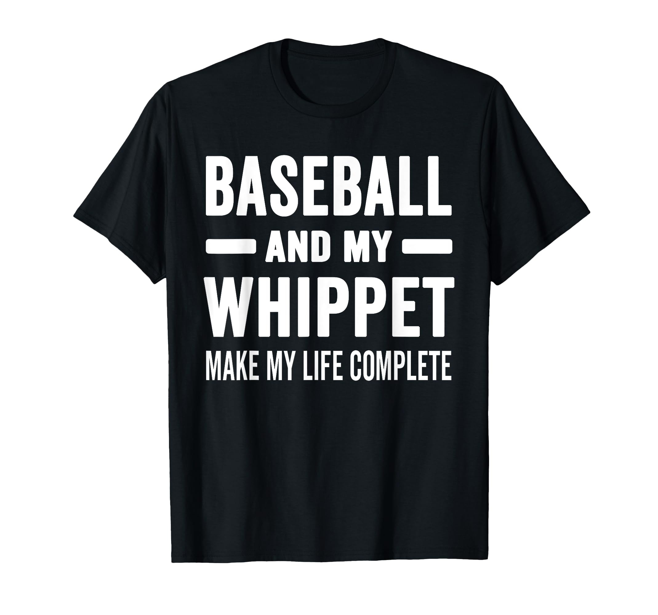 Baseball And My Whippet Mama Dog T-Shirt - Casual Everyday Wear Men Women - T-Shirt, Sweatshirt, Hoodie
