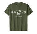 Nauvoo Illinois Il T-Shirt - Minimalist Print for Adults - T-Shirt, Sweatshirt, Hoodie